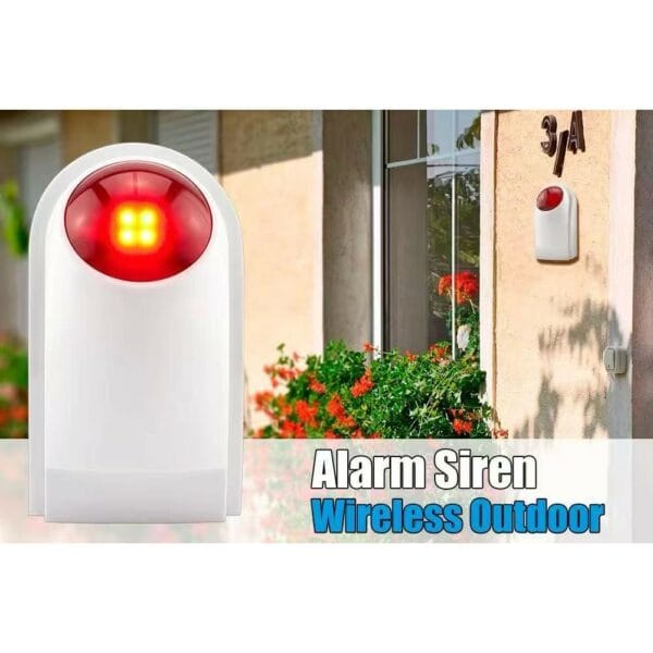 wireless strobe siren
