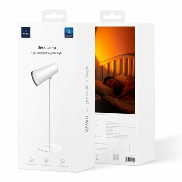 wiwu desk lamp 4 in1 intelligent magnetic light (wi d8)