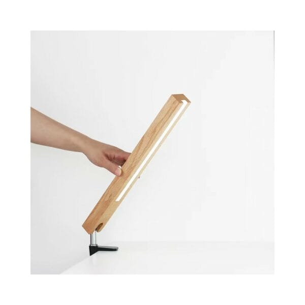 wood log table lamp led (20490500842)