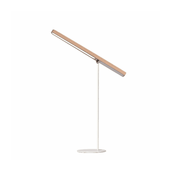 wooden minimalist led table lamp
