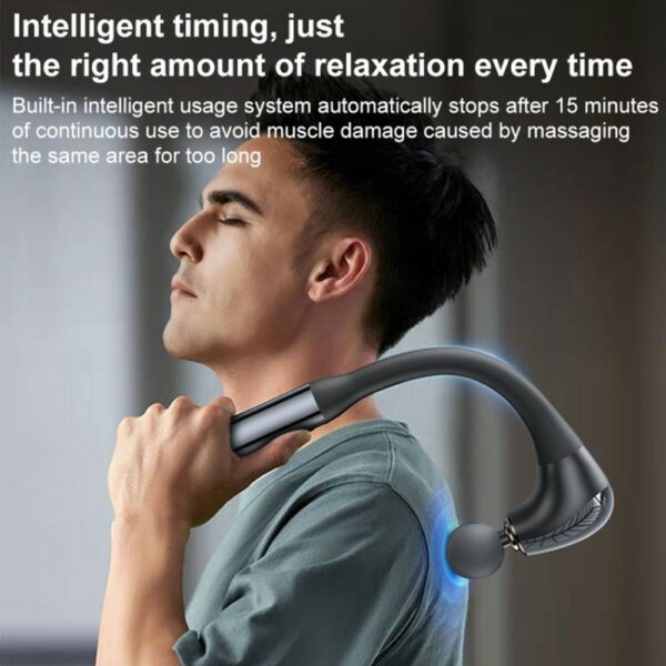 yesido mg07 neck massager handheld curved