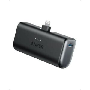 anker 621 nano power bank 12w, built in lightning connector (a16445012/22/32)