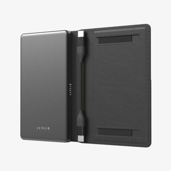 levelo vermont portable 3 in 1 wallet power bank
