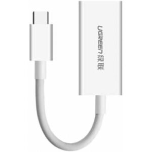 ugreen 40372 usb c to displayport adapter (white)