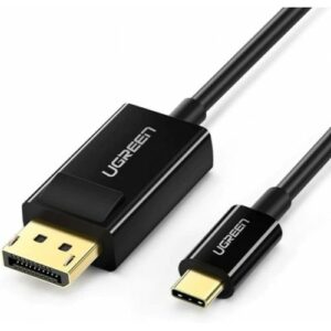 ugreen 50994 usb type c to dp cable 1.5m (black)