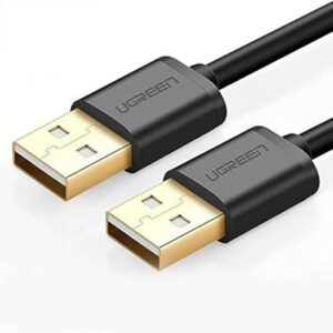 ugreen 10309 usb 2.0 a male to a male cable 1m (black)