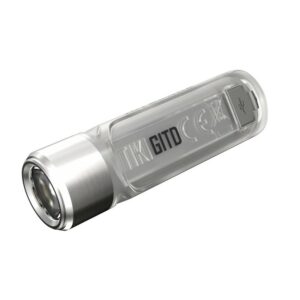 nitecore tiki usb c keychain flashlight