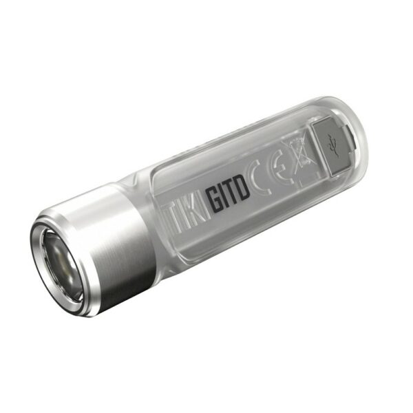 nitecore tiki usb c keychain flashlight