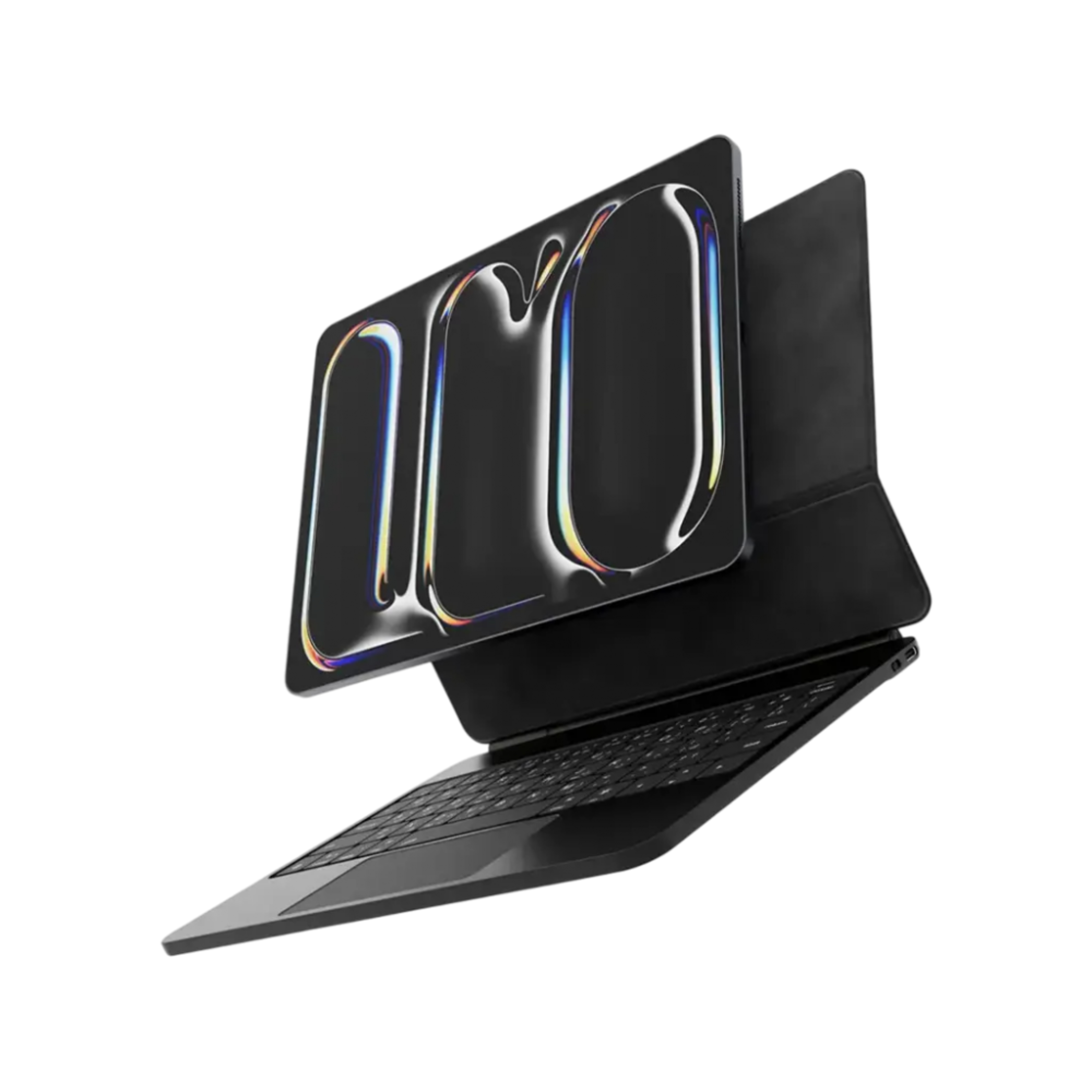 powerology ipad pro 13 m4 smartcase pro+ wireless keyboard case (psm009)