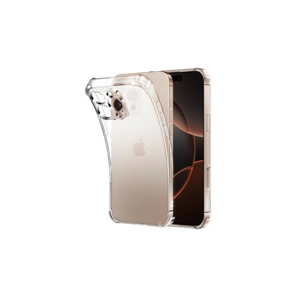 ugreen 45915 bright cushion protective case for iphone 16 pro (clear)