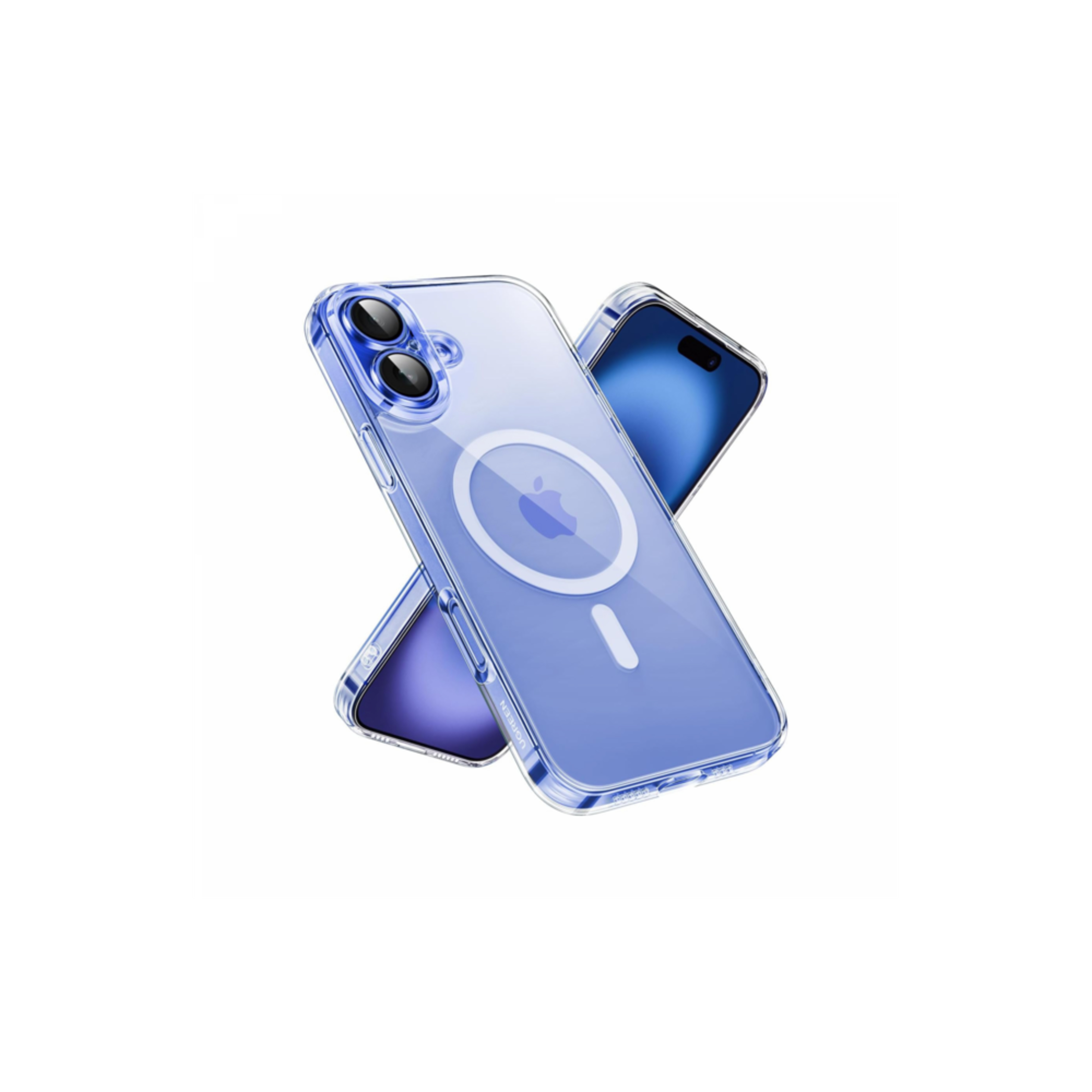 ugreen 45921 classy clear magnetic protective case for iphone 16 upgraded version (clear)
