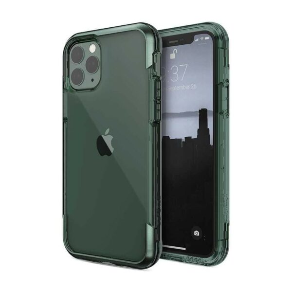 x doria defense air midnight green case iphone 11 pro
