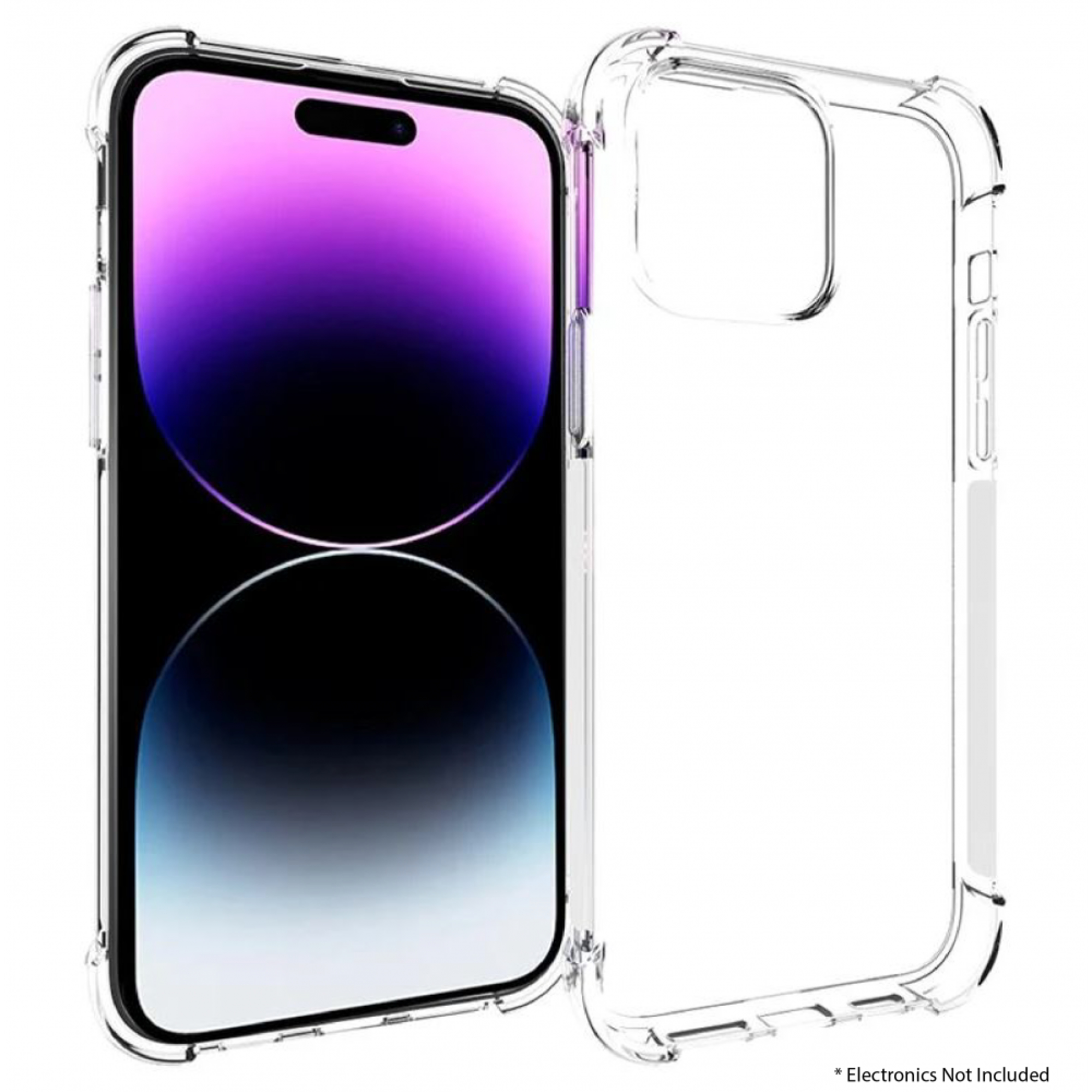 araree a fit clear cover case iphone 15 plus
