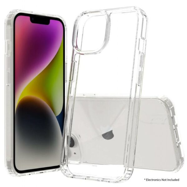 araree flexield light clear/light black cover case iphone 15