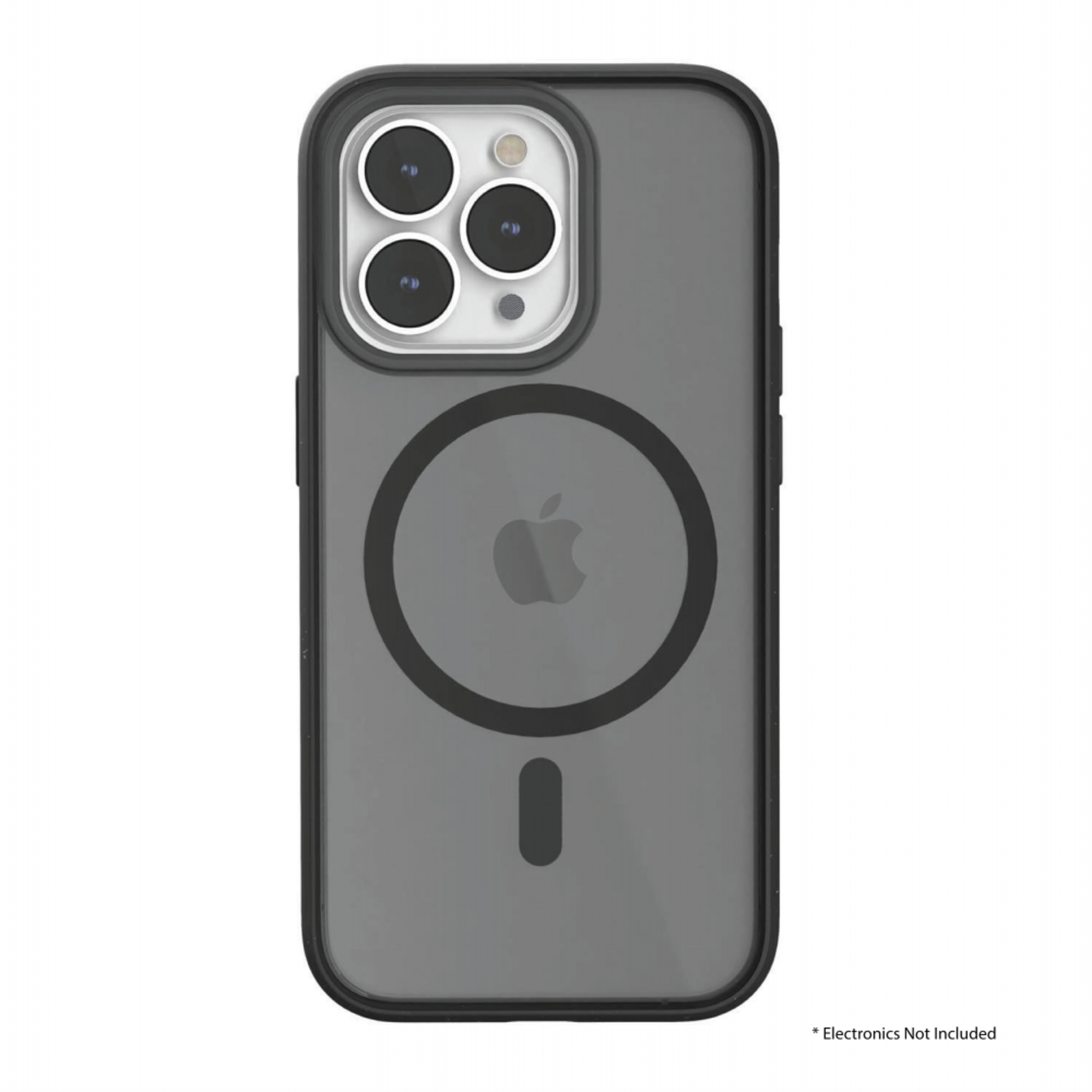 araree aero frame black matte cover case iphone 15 pro