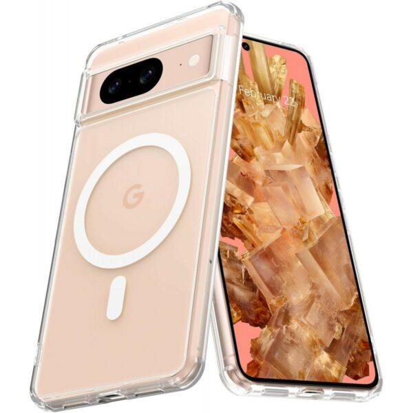 araree duple clear cover case for google pixel 8 5g
