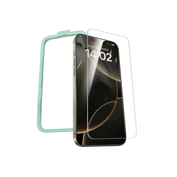 ugreen 45974 hd screen protector with installation frame for iphone 16 pro max