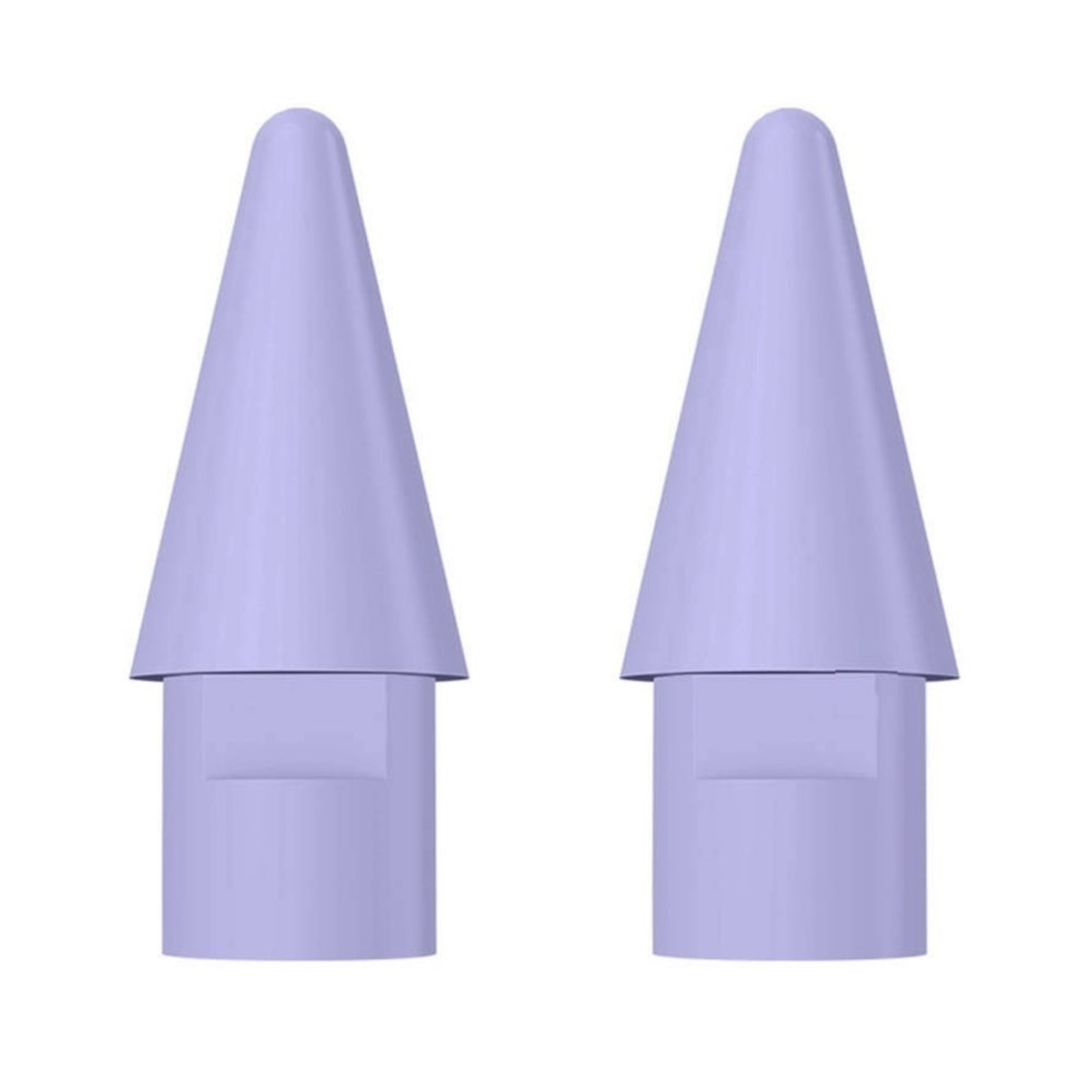baseus smooth writing stylus pen tips (pack of 2) purple