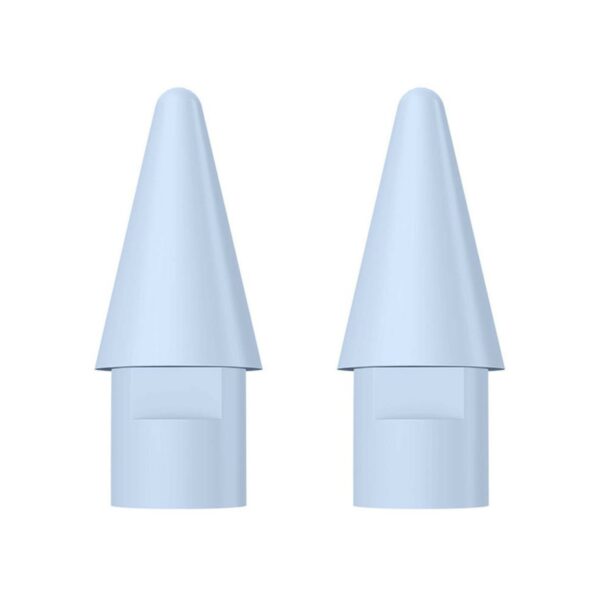 baseus smooth writing stylus pen tips (pack of 2) blue