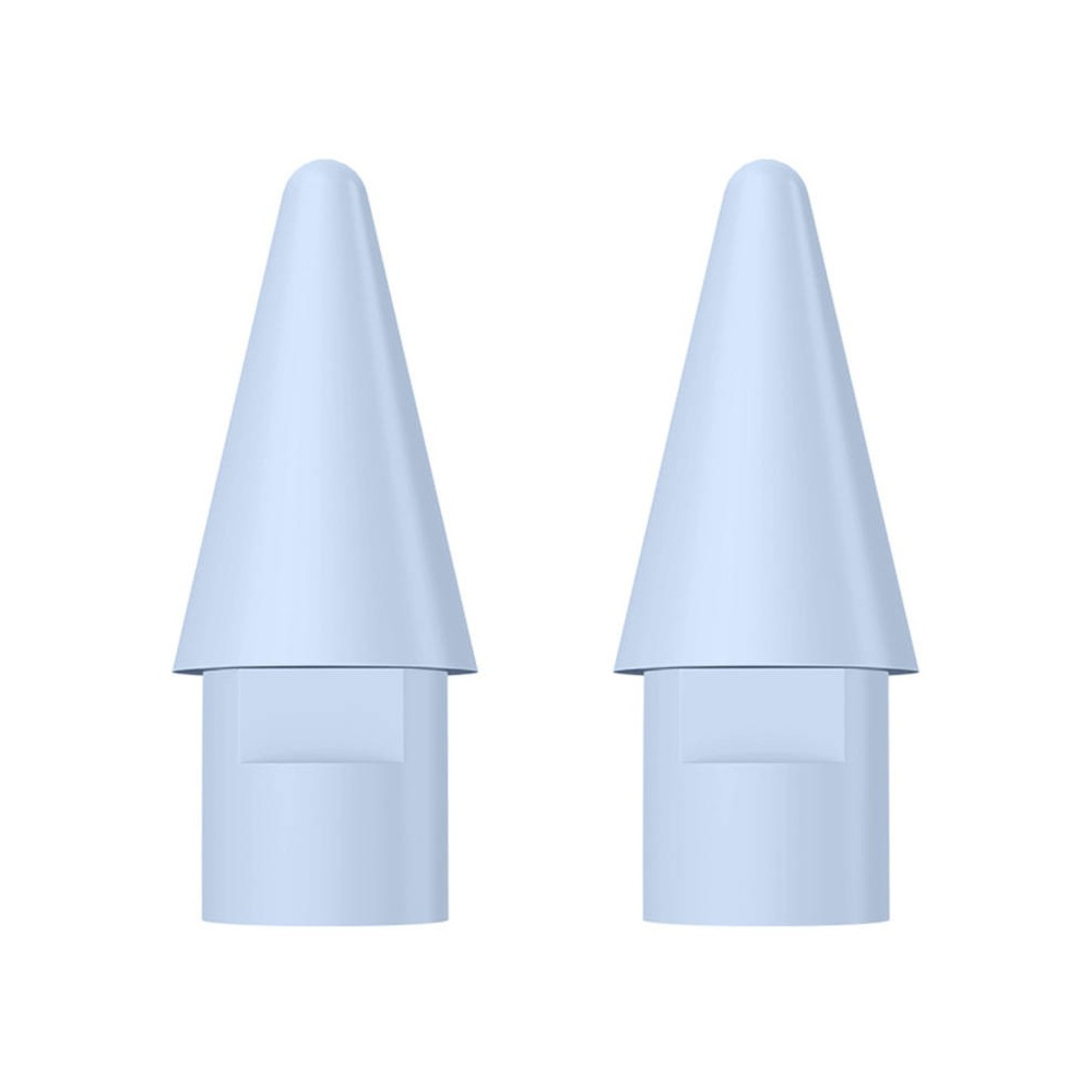 baseus smooth writing stylus pen tips (pack of 2) blue