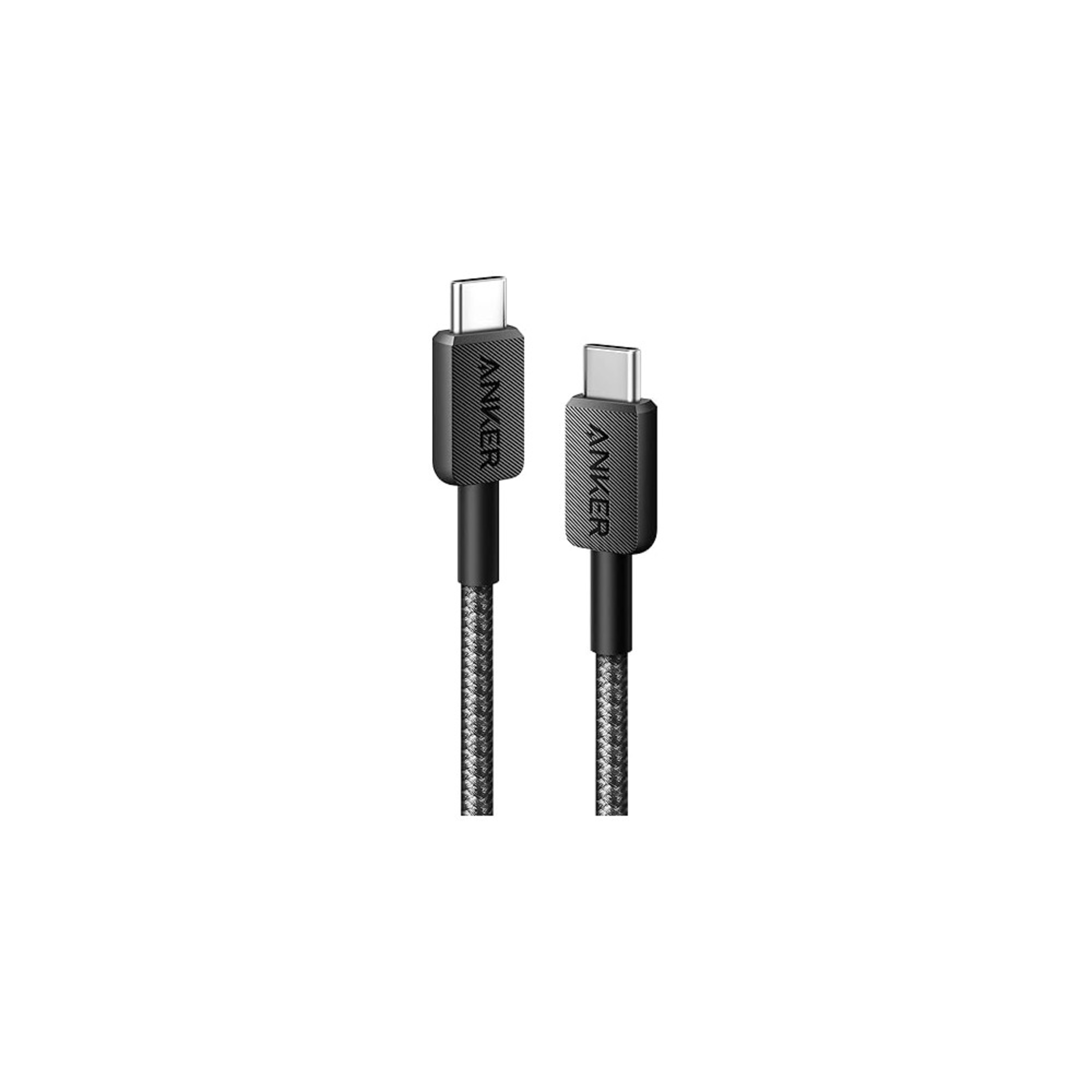 anker 322 usb a to usb c cable 3ft braided black (a81h5h11)