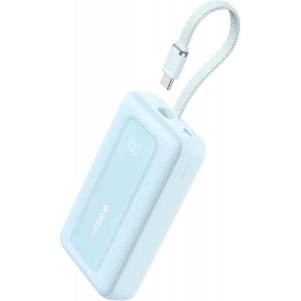 anker zolo power bank 10000mah 30w with built in usb c
