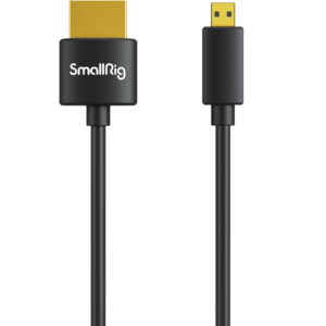 smallrig ultra slim micro hdmi to hdmi cable (35cm)
