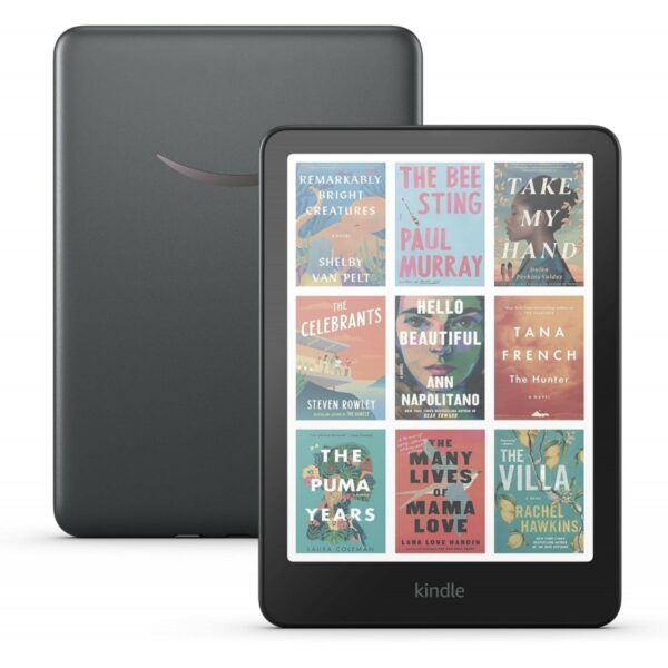 amazon kindle colorsoft signature edition metallic black (32 gb)