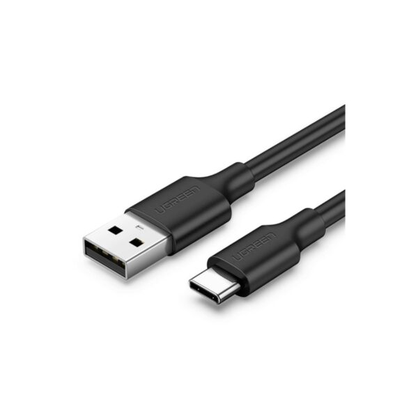 ugreen 60114 usb a to usb c fast charging cable 3a max black 0.25m