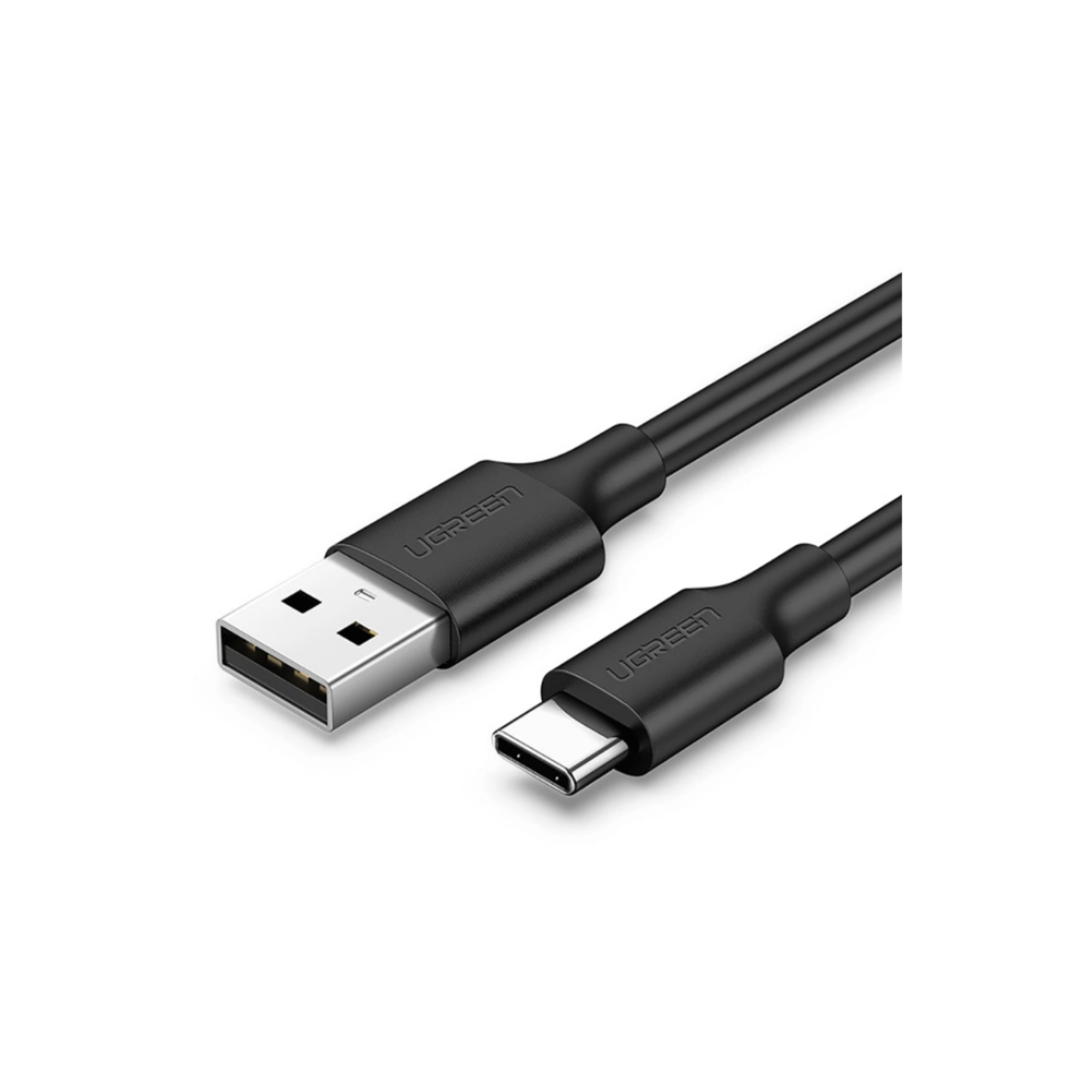 ugreen 60114 usb a to usb c fast charging cable 3a max black 0.25m