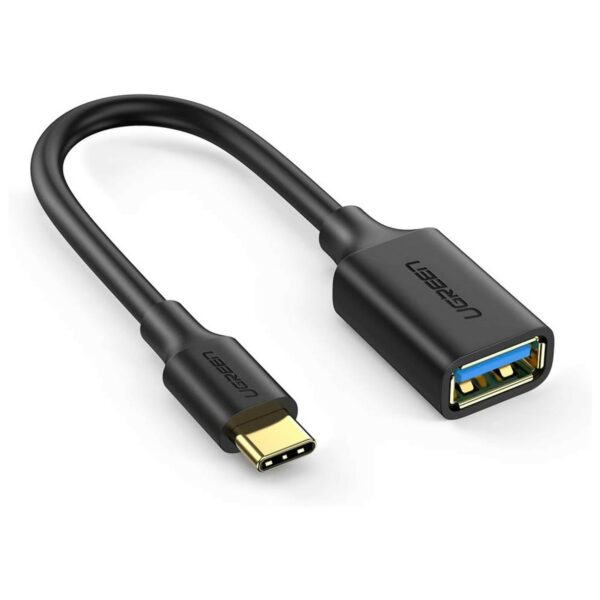 ugreen 30701 usb c male to usb 3.0 a female cable (black)