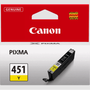 canon cli 451y yellow ink cartridge