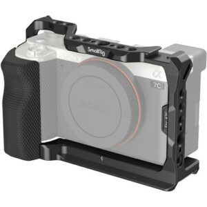 smallrig camera cage with side handle for sony a7c camera