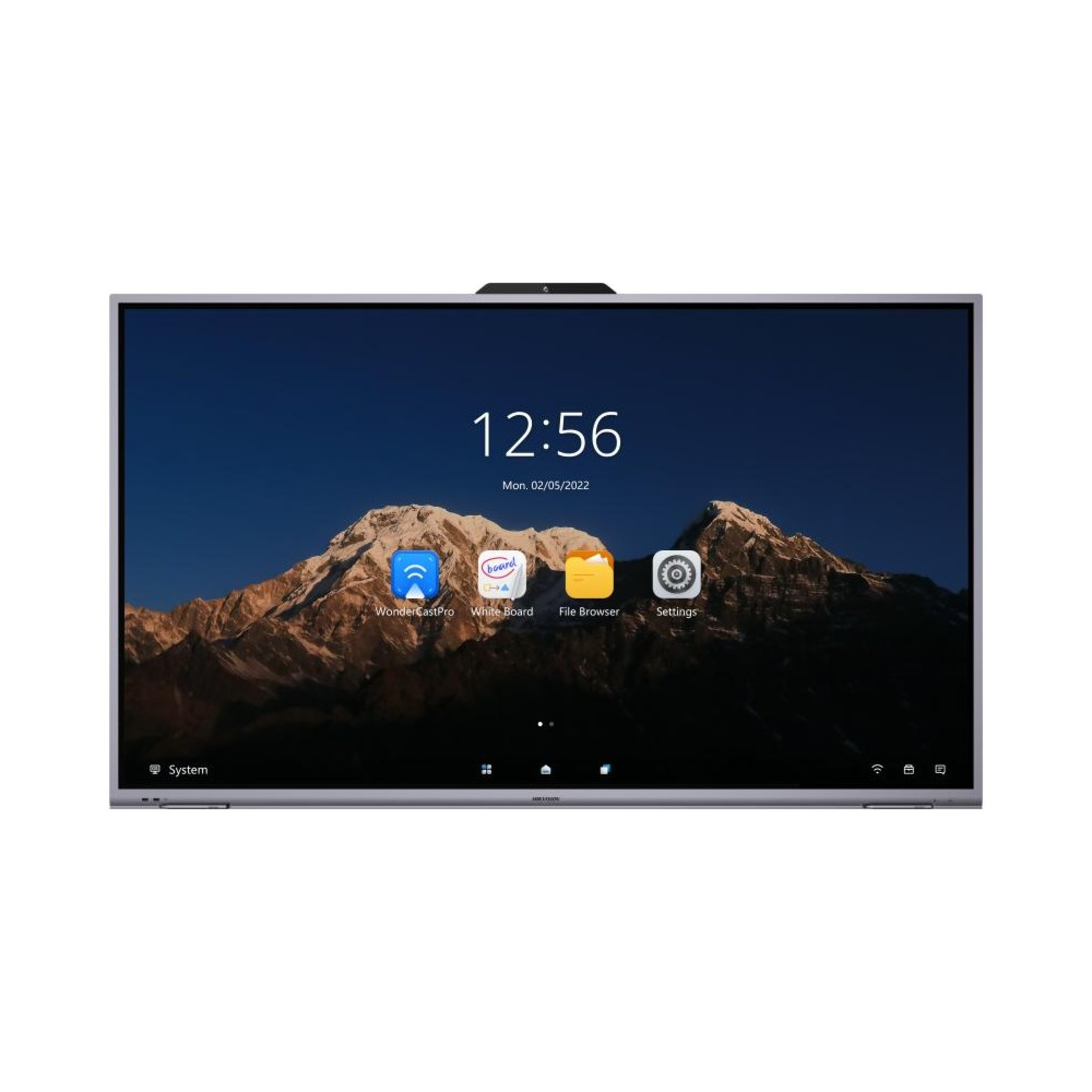hikvision 4k interactive flat panel (65")