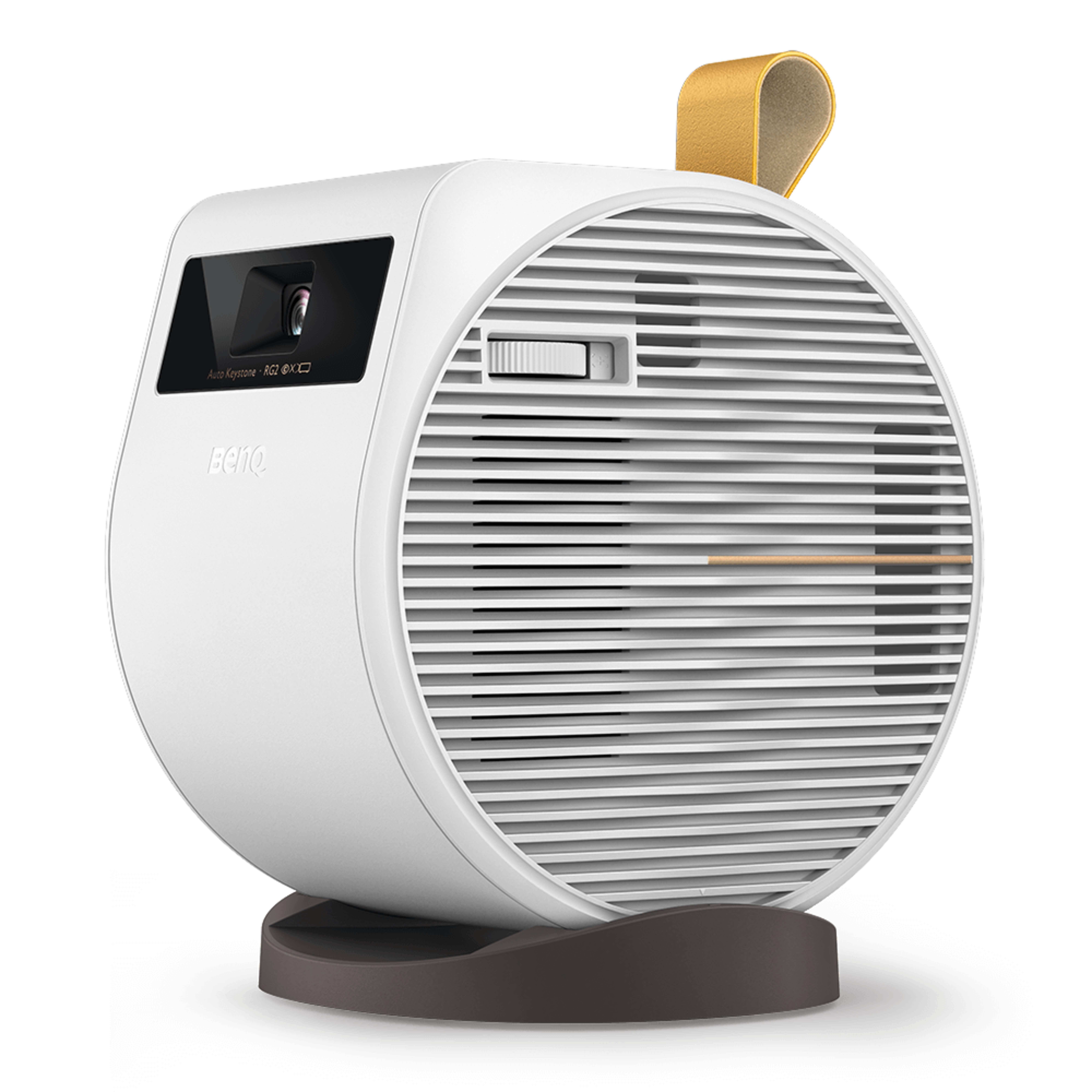 benq gv11 led portable ceiling projector with 135˚ rotating angle