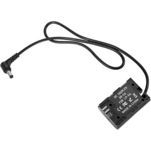smallrig lp e6 dummy battery with 2.1mm dc