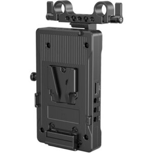 smallrig v mount battery adapter plate with 15mmrod clamp