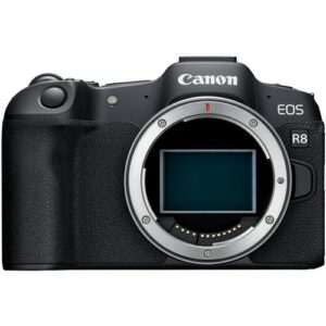 canon eos r8 mirrorless (body only)