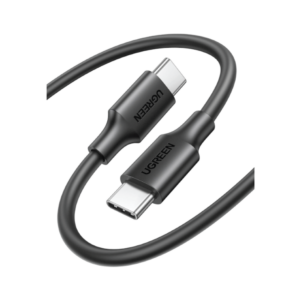 ugreen 50996 usb 2.0 type c to type c cable nickel plating 0.5m (black)