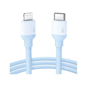 ugreen 20313 usb c to lightning silicone cable 1m (navy blue)