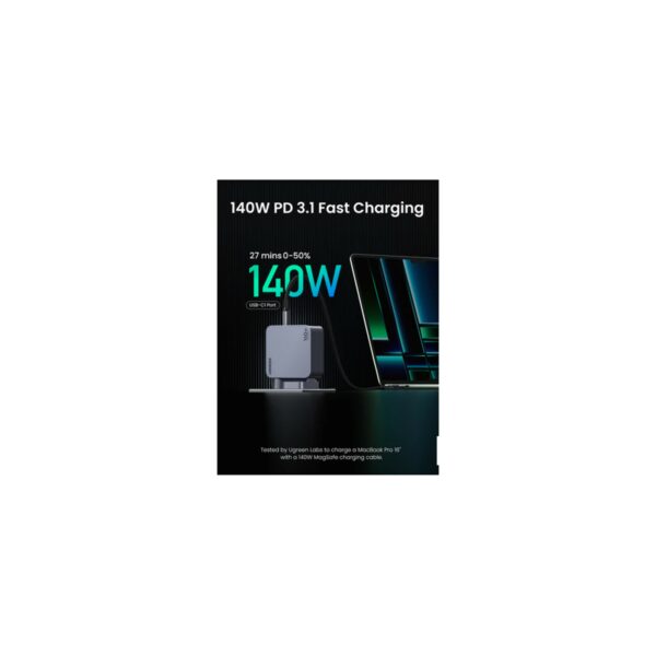 ugreen 25878 nexode pro 160w 4 port gan fast charger set uk