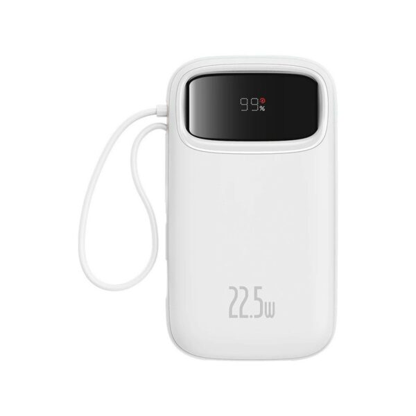 baseus qpow2 dual cable fast charge power bank 10000mah 22.5w