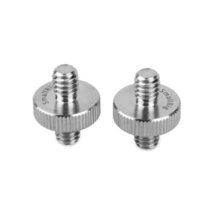 smallrig 1/4" 20 to 1/4" 20 double end stud (2 pack)