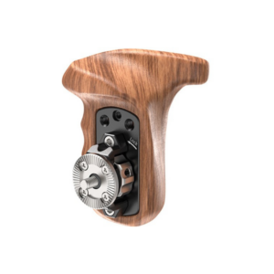 smallrig right side wooden handgrip with arri standard rosette