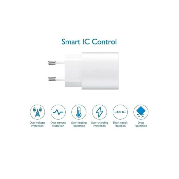 samsung 25w usb c to usb c with adapter fast charger (eu)
