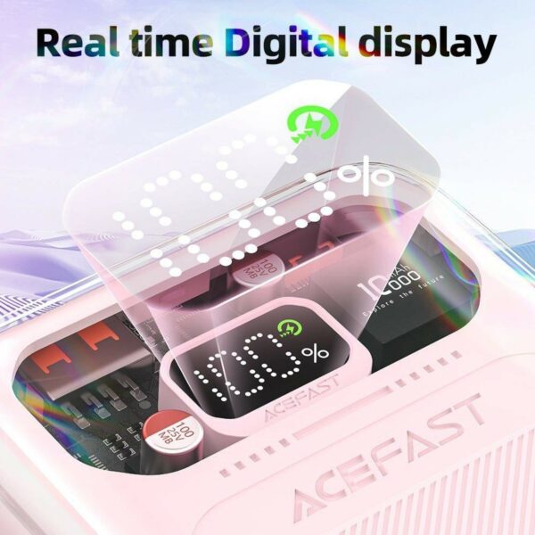 acefast m1 sparkling series 30w fast charging power bank 10000mah