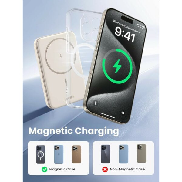 ugreen 25207 5000mah 15w magsafe pd 3.0 power bank