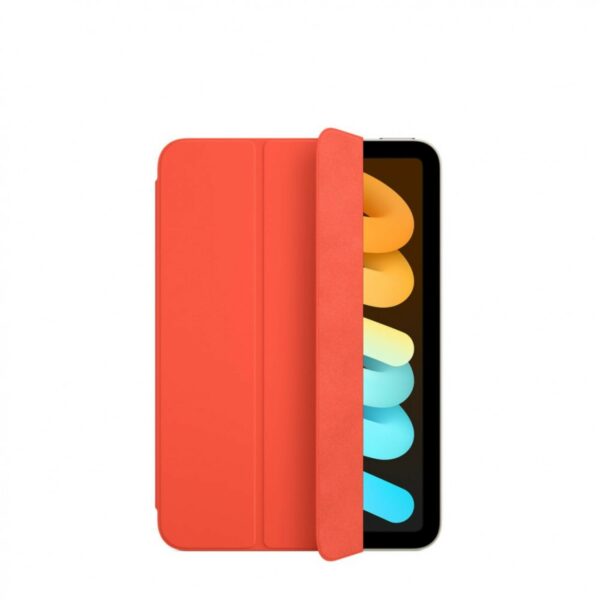 foxconn 1:1 quality smart folio cover for ipad mini 6th gen (orange)