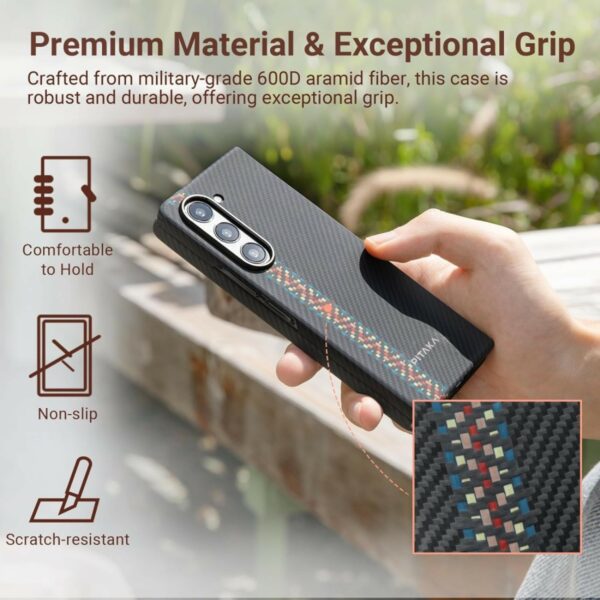 pitaka pitaflow air case rhapsody for samsung galaxy fold5