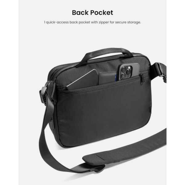 tomtoc urbanex b11 tablet shoulder bag 11" black (b11a1d1)